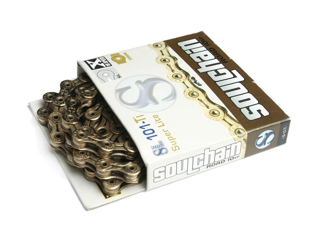 Titanium best sale bike chain